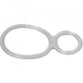 Duplo Anel Peniano Retardador em silicone.