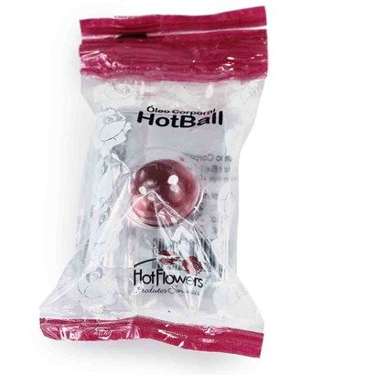 Bolinha Lubrificante Unitaria Hot Flowers